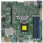 Материнская плата Supermicro X11SCM-F (LGA 1151, Intel C246, 4xDDR4 DIMM, mATX, RAID SATA: 0,1,10,5)