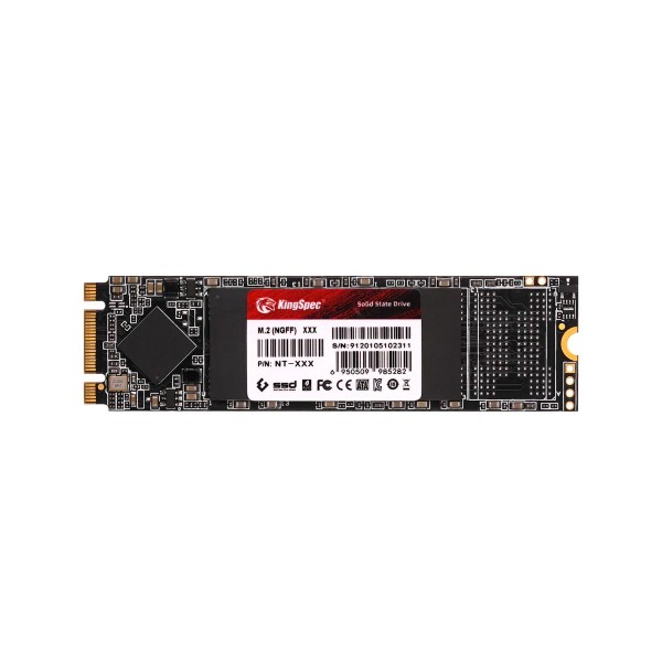 Жесткий диск SSD 256Гб KingSpec (2280, 560/550 Мб/с, 58800 IOPS, SATA 3Гбит/с)
