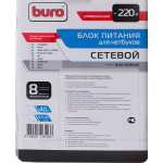Блок питания Buro BUM-0036S40 (40Вт, 9.5-20В, 8штекеров)