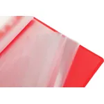 Папка-скоросшиватель Бюрократ PS10RED (A4, пластик, 10 вкладышей, боковая перфорация, красный)