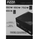 Блок питания Azza PSAZ-750 (ATX, 750Вт, BRONZE)
