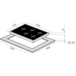 Варочная поверхность Maunfeld EGHS.75.33CS/G