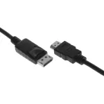 Кабель аудио-видео Buro (DisplayPort (m), HDMI (m), 1,8м)