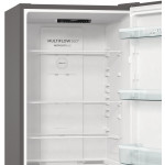 Холодильник Gorenje NRK6191ES4 (No Frost, A+, 2-камерный, объем 320:210/110л, 60x185x59.2см, серебристый)