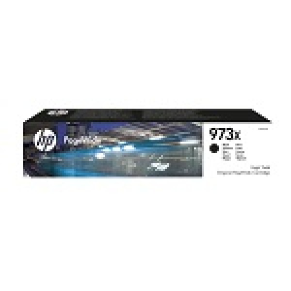 Чернильный картридж HP 973XL (черный; 10000стр; PW Pro 477dw, 452dw)