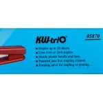 Степлер Kw-Trio 5870 (тип скоб: 24/6, металл, пластик, вместимость 50 скоб, одновременно скрепляемых 20 листов, глубина прошивки 62мм)
