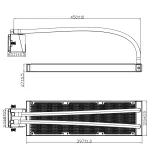 Кулер Thermalright F-INFINITY-360-WH