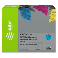 Картридж Cactus HP CS-C6625A (многоцветный; 480стр; HP DJ 816c, 817, 825, 840, 841c, 842c, 843c, 845c) [CS-C6625A]