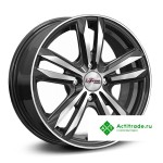 IFree Маскот R15/6J PCD 4x100 ET 35 ЦО 67,1 черный с полированной лицевой поверхностью