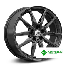 Wheels UP Up121 R17/7J PCD 5x114,3 ET 39 ЦО 60,1 черный глянцевый