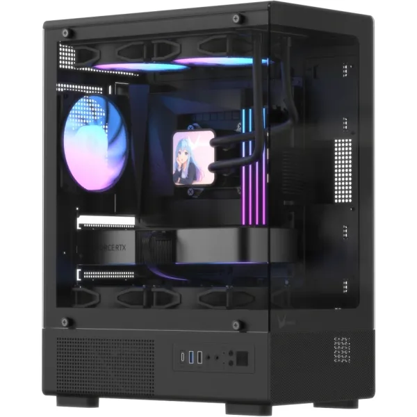 Корпус Formula Crystal Z1CM v2 (Mini-Tower, 1xUSB3.0)