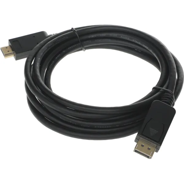 Кабель аудио-видео Buro (DisplayPort (m), HDMI (m), 3м)