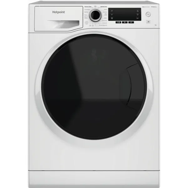 Стиральная машина Hotpoint-Ariston NSD 7249 D AVE RU(класс: A-40%, средняя 59.5x85x43.5см, фронтальная, макс:7кг, 1200об/мин, защита от протечек, белый)