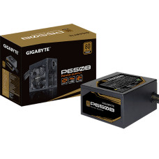 Блок питания Gigabyte P650B 650W (ATX, 650Вт, 20+4 pin, ATX12V 2.3, 1 вентилятор, BRONZE) [28200-P650B-1EUR]