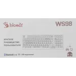 Игровая клавиатура A4Tech Bloody WS98 Pixels Red (Bluetooth/Радиоканал, механическая, 98кл)
