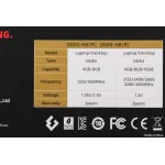 Память DIMM DDR4 8Гб 3200МГц KingSpec (25600Мб/с, CL18, 288-pin)