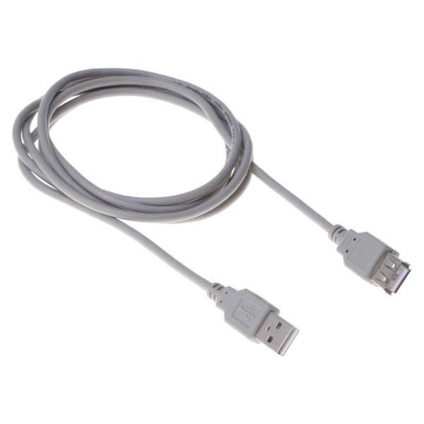 Кабель USB2.0 Buro (USB A(m), USB A(f), 1,8м)