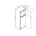 Холодильник Liebherr CTel 2931 (A++, 2-камерный, объем 279:226/53л, 55x157.1x63см, нержавеющая сталь)