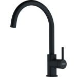 Смеситель однорычажный (220мм поворотный излив, нержавеющая сталь)