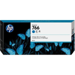 Картридж HP 766 (голубой; 400мл; HP DesignJet)