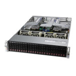 Серверная платформа Supermicro 220U-TNR (2x6330, x256Гб DDR4, 2x1920Гб , 2U)