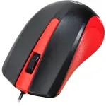 Oklick 225M Black-Red USB (кнопок 3, 1200dpi)