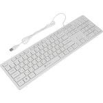 Клавиатура Oklick 500M White USB (классическая мембранная, 104кл)