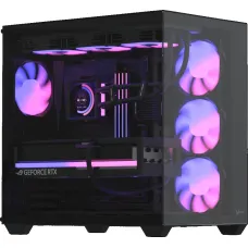 Корпус Formula Crystal Z2 Plus Black AR V2 (Midi-Tower, 1xUSB3.0) [CRYSTAL Z2 PLUS BLACK AR V2]