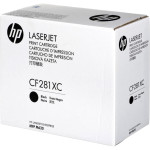 Картридж HP 81X (черный; 25000стр; HP LJ M605, M606, M630)