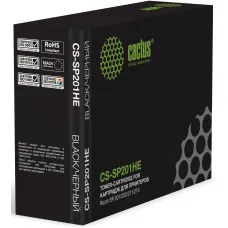 Тонер-картридж Cactus CS-SP201HE (черный; 2600стр; SP 201, 203, 211, 213) [CS-SP201HE]