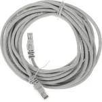 Патч-корд IEK PC01-C5EU-5M-G (RJ45(m), RJ45(m), внутренний, 5м, 5E, 4пары, U/UTP, серый)