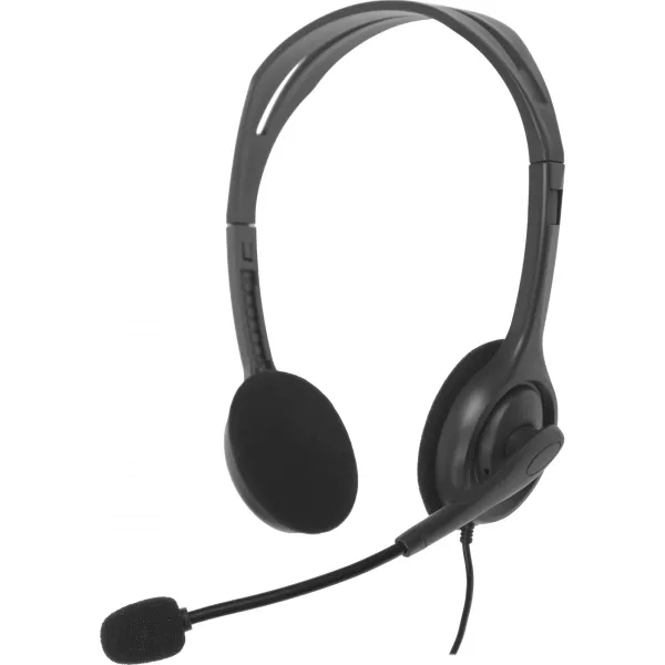 Гарнитура Logitech Stereo Headset H110 (оголовье, 3.5 мм, 1.8м, накладные, 2 x mini jack 3.5 mm)