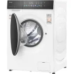 Стиральная машина Weissgauff WM 62210 Direct Drive Touch Inverter Steam(фронтальная полноразмерная, класс стирки/отжима/э.потребления: A/A+++ , макс: 10,5кг, 1200 об/мин, инвертер, защита: частичная, 59.5x85x60см, белый)