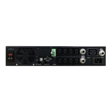 ИБП Powercom SMART RT SRT-3000A LCD (интерактивный, 3000ВА, 2700Вт, 8xIEC 320 C13 (компьютерный), 2U) [SRT-3000A LCD]