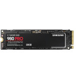 Жесткий диск SSD 250Гб Samsung 980 Pro (M.2, 6400/2700 Мб/с, 600000 IOPS, PCI-E, 512Мб, для ноутбука и настольного компьютера)