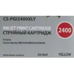 Чернильный картридж Cactus CS-PGI2400XLY (желтый пигментный; 20,4стр; MAXIFY iB4040, МВ5040, МВ5340)