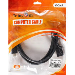 Кабель-удлинитель аудио-видео VCOM (прямой HDMI (m), прямой HDMI (f), HDM: ver 2.0, 2м)
