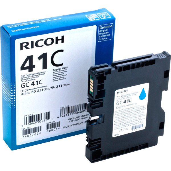 Картридж Ricoh 405762 (голубой; 2200стр; SG 3110DNw, SG 3110DN)