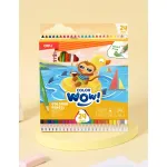 Карандаши Deli ColoRun EC00120 (пластик, трехгранный, 24 цветов, коробка европодвес)