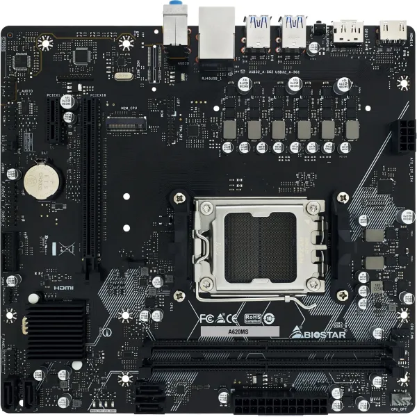 Материнская плата Biostar A620MS (x)