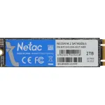 Жесткий диск SSD 2Тб Netac N535N (M.2, 545/500 Мб/с, SATA 3Гбит/с, для ноутбука и настольного компьютера)