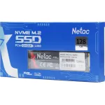 Жесткий диск SSD 128Гб Netac N930E Pro (2280, 970/650 Мб/с, 130000 IOPS, PCI-E, для ноутбука и настольного компьютера)