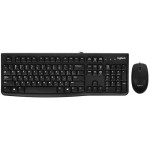 Клавиатура и мышь Logitech Desktop MK120 Black USB (классическая мембранная, 104кл, светодиодная, кнопок 2)