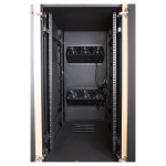 Шкаф коммутационный напольный Lanmaster LAN-DC-CBSP-24U-WD (24U, 750x1130мм, 1000кг)