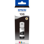 Чернильный картридж Epson 106BK (фото черный; 70стр; L7160, 7180)