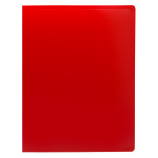 Папка Buro ECB40RED (A4, пластик, толщина пластика 0,5мм, красный) [ECB40RED]