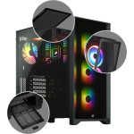 Корпус Corsair iCUE 4000X RGB (Midi-Tower)