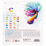 Карандаши Deli Color Emotion (липа, 24 цветов, упаковка 24шт, коробка европодвес)
