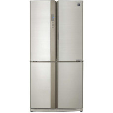 Холодильник Sharp SJ-EX93PBE (No Frost, A++, 3-камерный, Side by Side, инверторный компрессор, 892x1 720x770см, бежевый) [SJEX93PBE]