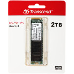 Жесткий диск SSD 2Тб Transcend (2280, 3200/1900 Мб/с, 250000 IOPS, PCIe 3.0 x4)